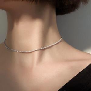 Retro White Multi Layer Pendant Pearl Choker