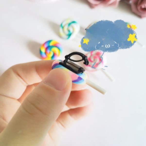 12 Pcs Lolli Kid Cartoon Ceramic Shoe Charms