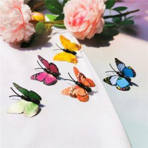 5 Pcs Butterfly PVC Shoe Charms