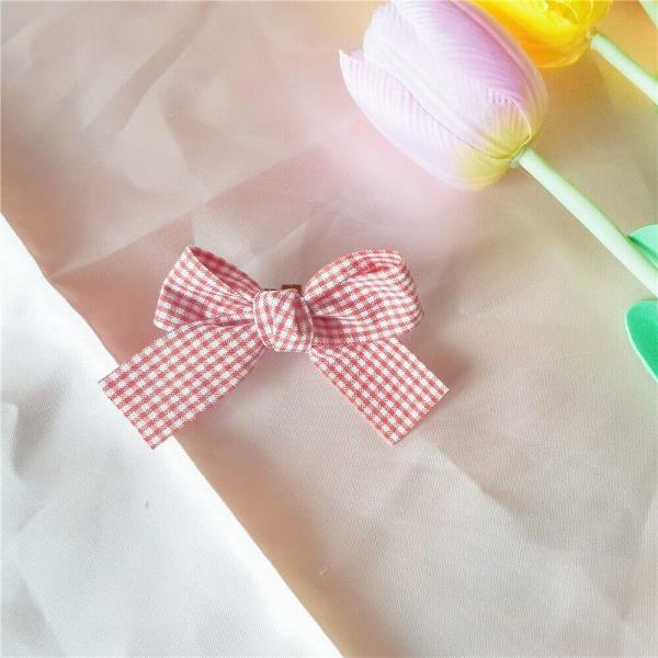 2 Pink Cartoon Sneakers Shoe Bows