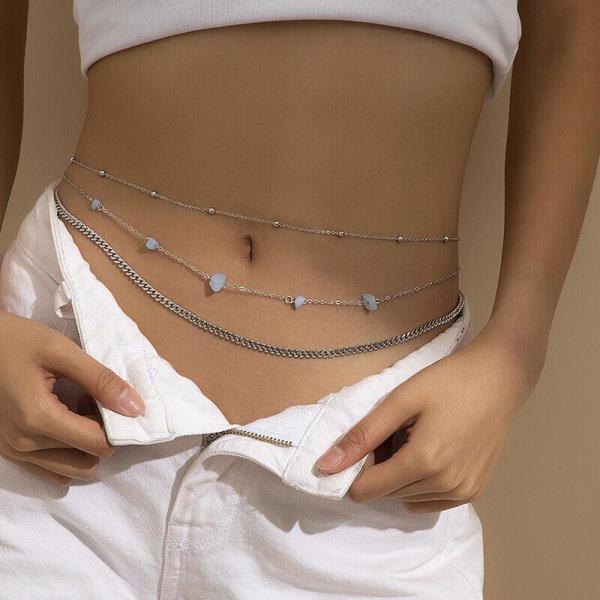 Bohemian Bikini Stone Waist Belly Chain