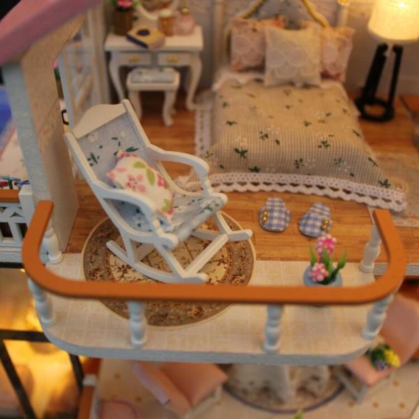 Sweet Words DIY Wooden Handmade Music Miniature Dollhouse