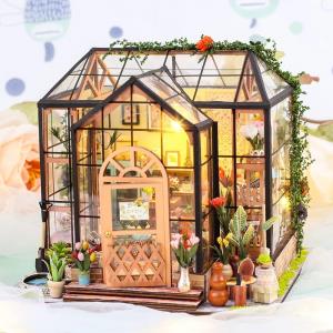 Cute Room Warm Dawn DIY Handmade Miniature Dollhouse