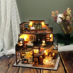 Blue Coast DIY Creative Handmade Music Miniature Dollhouse