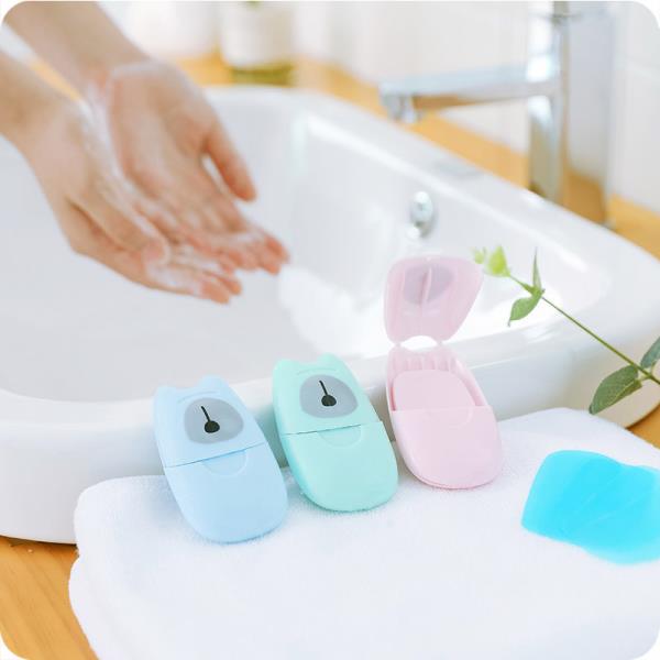 50 Sheets Hygiene Portable Paper Soap