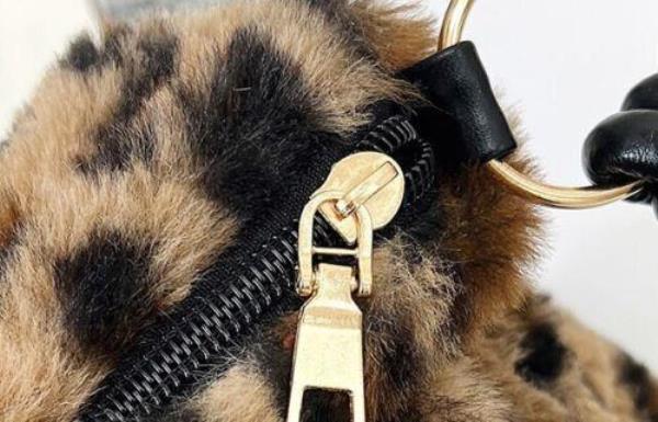 Fluffy Warm Leopard Causal Bag