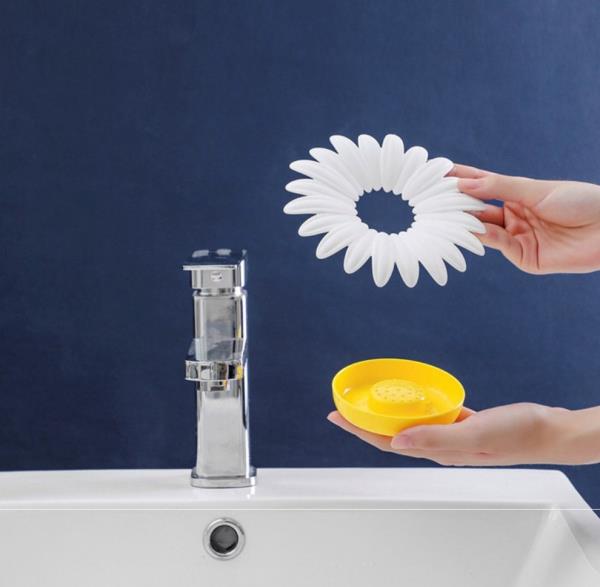 Daisy Flower Double Layer Soap Holder