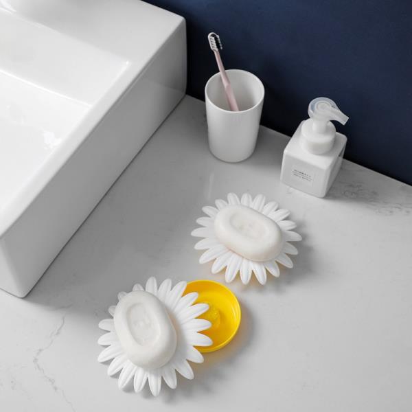 Daisy Flower Double Layer Soap Holder