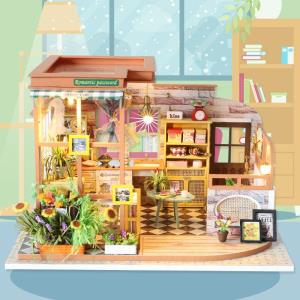 Cottage Garden DIY Wooden Handmade Miniature Dollhouse