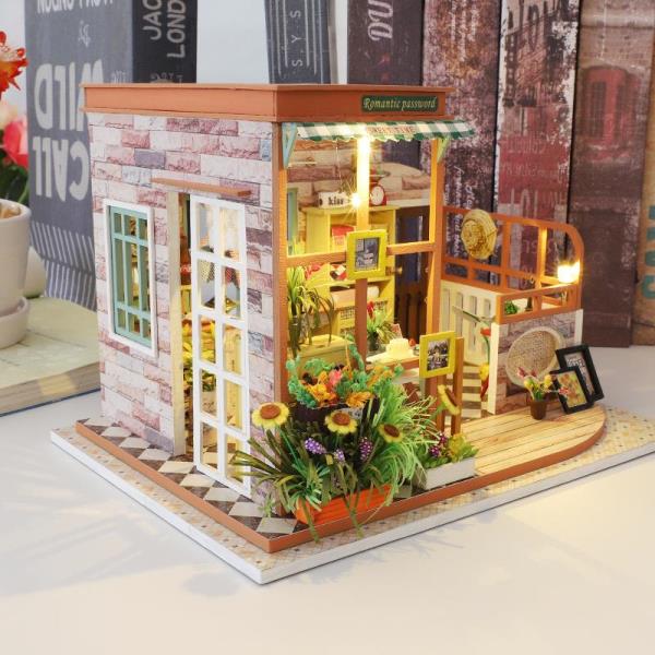 Cottage Garden DIY Wooden Handmade Miniature Dollhouse