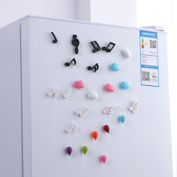 6 Melody Music Notes Fridge Magnets