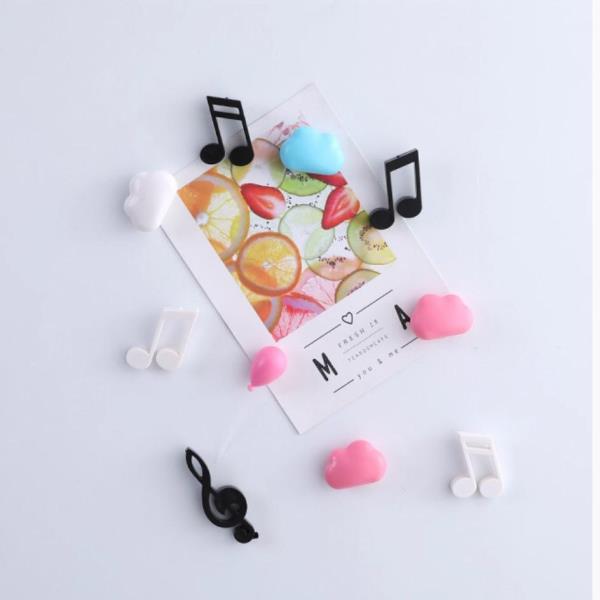 6 Melody Music Notes Fridge Magnets