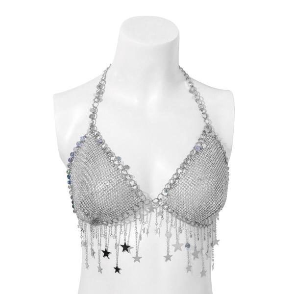 Star Tassel Bra Body Chain