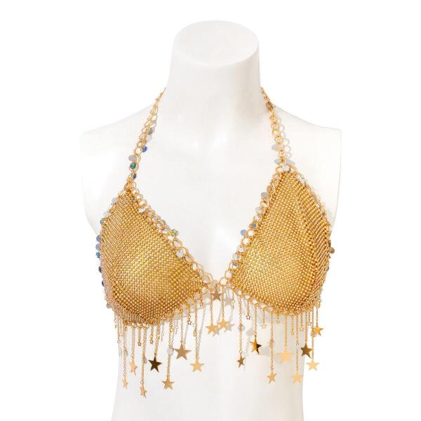 Star Tassel Bra Body Chain