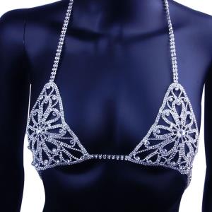 Pendant Tassel Chest Body Chain