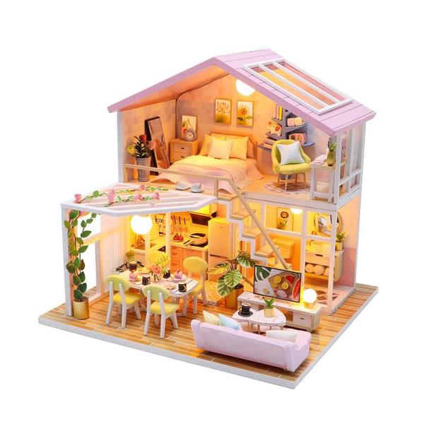 Sweet Time DIY Creative Handmade Music Miniature Dollhouse