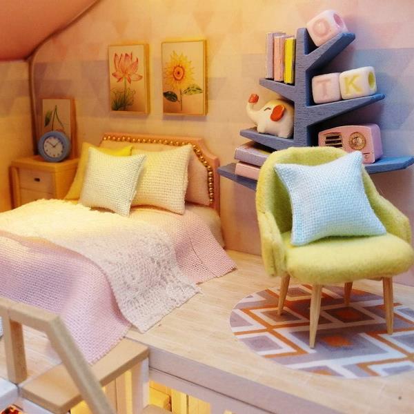 Sweet Time DIY Creative Handmade Music Miniature Dollhouse