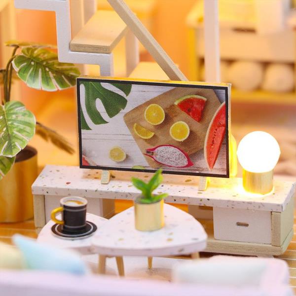 Sweet Time DIY Creative Handmade Music Miniature Dollhouse