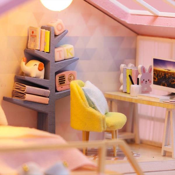 Sweet Time DIY Creative Handmade Music Miniature Dollhouse