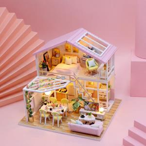 Sweet Time DIY Creative Handmade Music Miniature Dollhouse