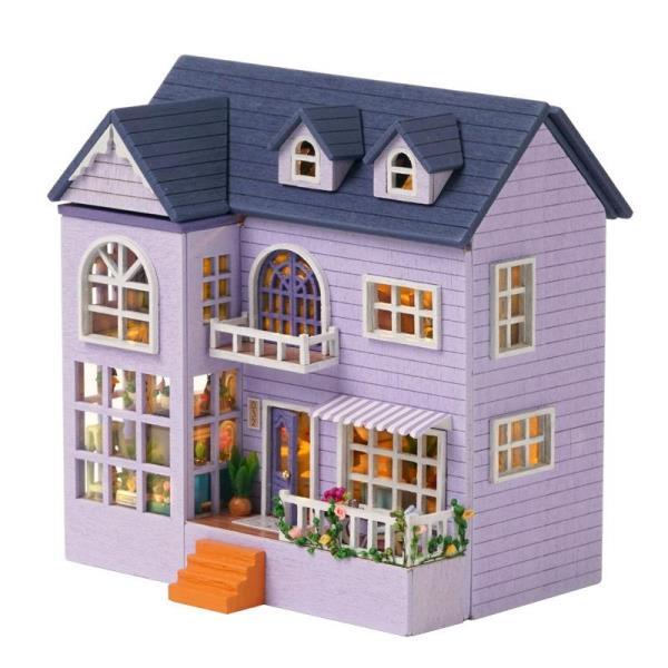 Happy House DIY Creative Handmade Miniature Dollhouse