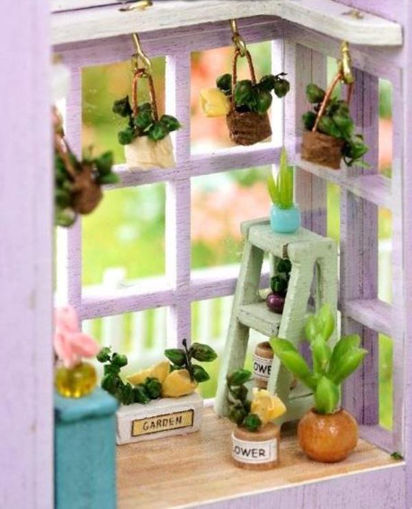 Happy House DIY Creative Handmade Miniature Dollhouse