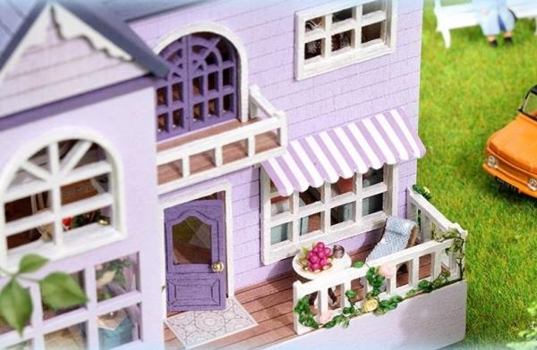 Happy House DIY Creative Handmade Miniature Dollhouse