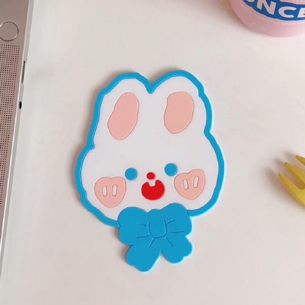 Cute Cartoon Bear Silicone Coaster