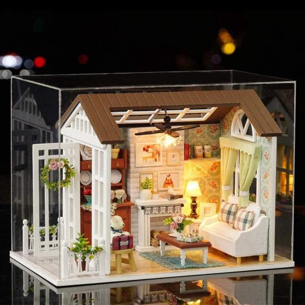 Cute Room Happy Times DIY Handmade Music Miniature Dollhouse