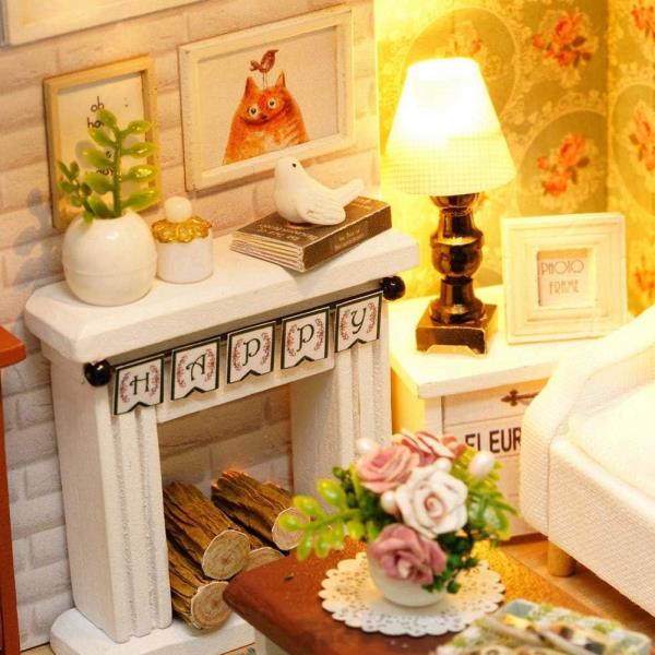 Cute Room Happy Times DIY Handmade Music Miniature Dollhouse