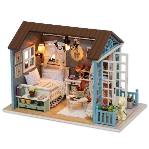 Cute Room Forest Times DIY Handmade Music Miniature Dollhouse