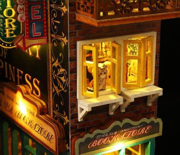 Scarbrough Hotel DIY Wooden Music Miniature Dollhouse