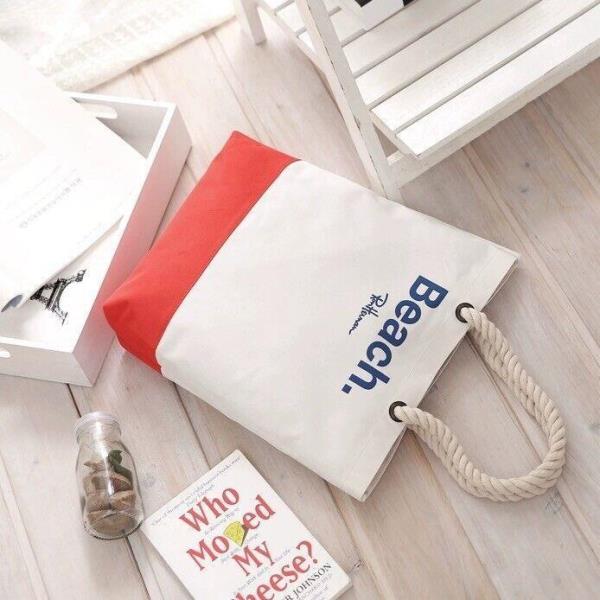 Japanese Magazine Beach Tote Shoulder Bag