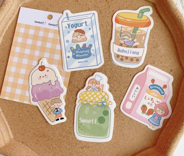 Kawaii Cartoon Memo Notes