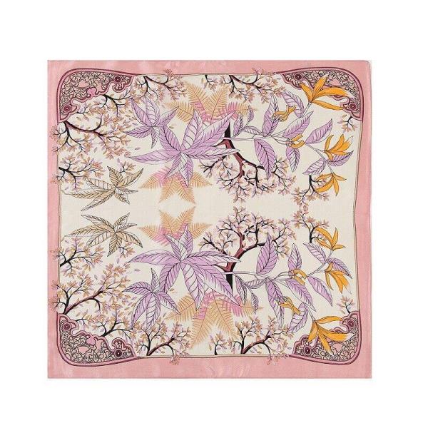 Small Mulberry Silk Graffiti Square Scarf 