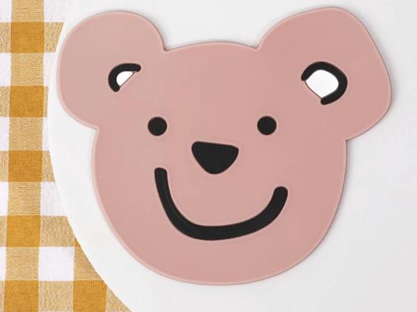 Kawaii Cartoon Animal Silicone Coaster