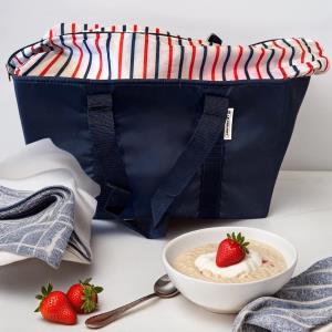 Big Blue Insulated Cooler Picnic Bag