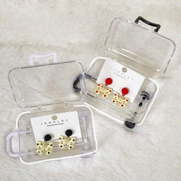 6 Jewellery Display Suitcase Novelty Storage Boxes