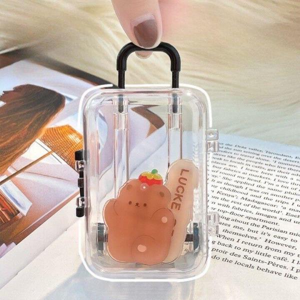 6 Jewellery Display Suitcase Novelty Storage Boxes