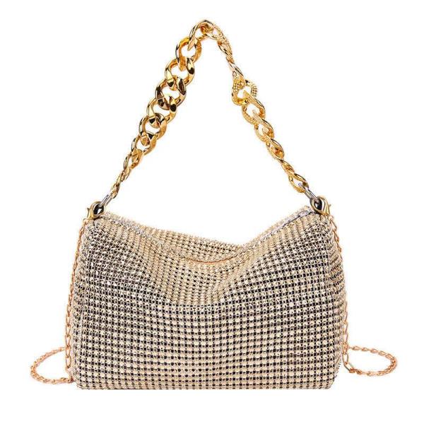 Glitter Rhinestone Portable Party Evening Bag