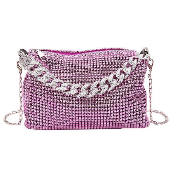 Glitter Rhinestone Portable Party Evening Bag