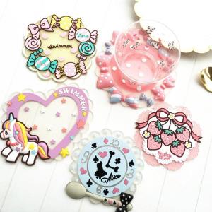 4 Cartoon Silicon Insulated Anti Slippery Coasters