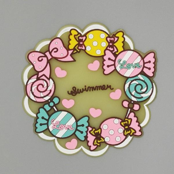 Japanese Swimmer Cartoon Silicone Coaster