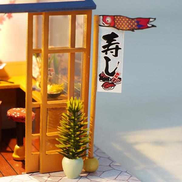 Sushi House DIY Handcraft Miniature Dollhouse