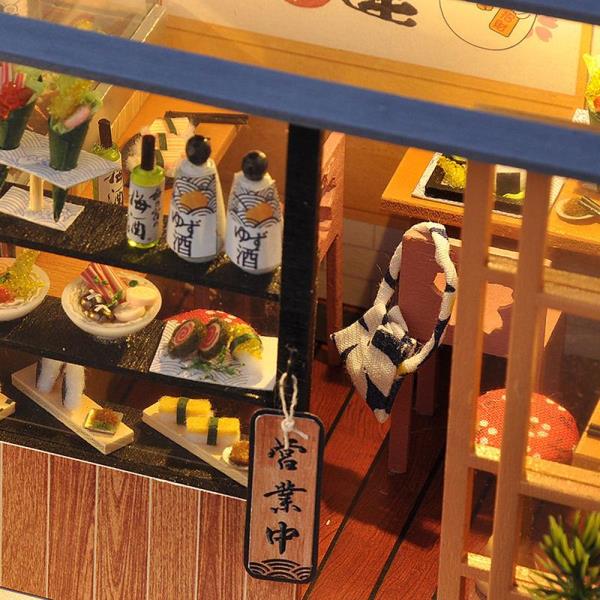 Sushi House DIY Handcraft Miniature Dollhouse