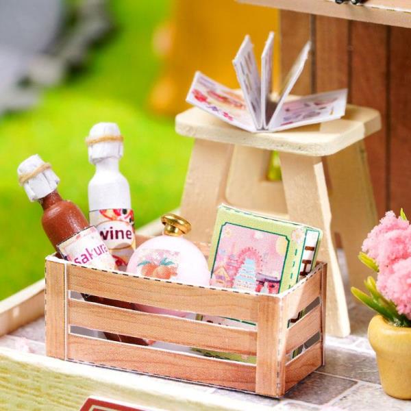 Sakura Noodles Shop DIY Handcraft Miniature Dollhouse