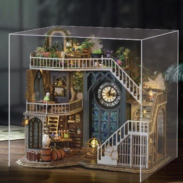 Creative DIY Magic House Handmade Miniature Dollhouse