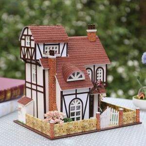 Happy House DIY Creative Handmade Miniature Dollhouse