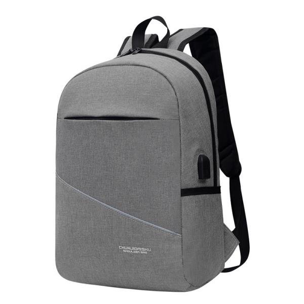 15.6 Inch Grey Laptop Backpack