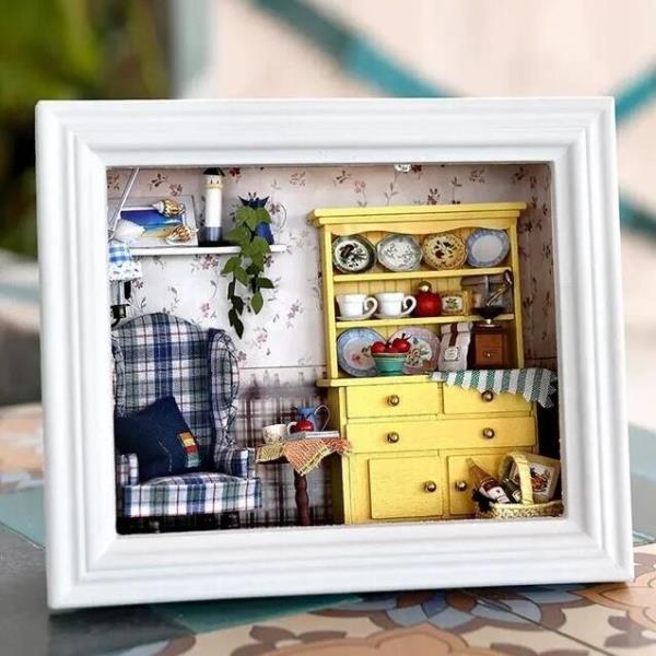 Cute Room Summer Afternoon DIY Handmade Miniature Dollhouse